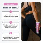 BUNS OF STEEL 237ml Steel Fit - Imagen 4