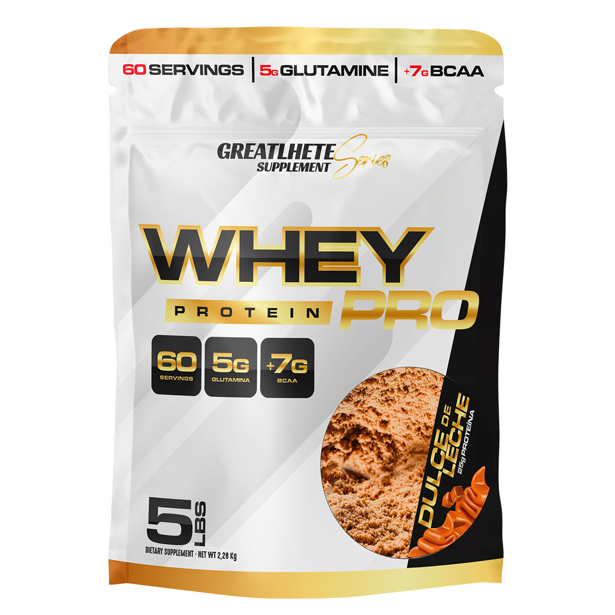 dulcedeleche.jpg Whey Protein Pro Series - 60 Serv Proteína Saco - Imagen 1