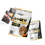 Pack Crecimiento Whey Protein 5lbs + Crea Pro 50 serv bolsa + 3 muestras