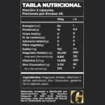 ZMA Greatlhete 90 Cápsulas | Zinc + Magnesio + Vitamina C - Imagen 2