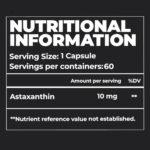 Astaxantina PRO – 60 Cápsulas | 10 mg - Imagen 3