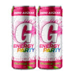 Pack 24 bebidas energéticas G energyparty cero azúcar - Imagen 4